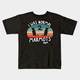 Normal love marmot nature mountains music whistling Kids T-Shirt